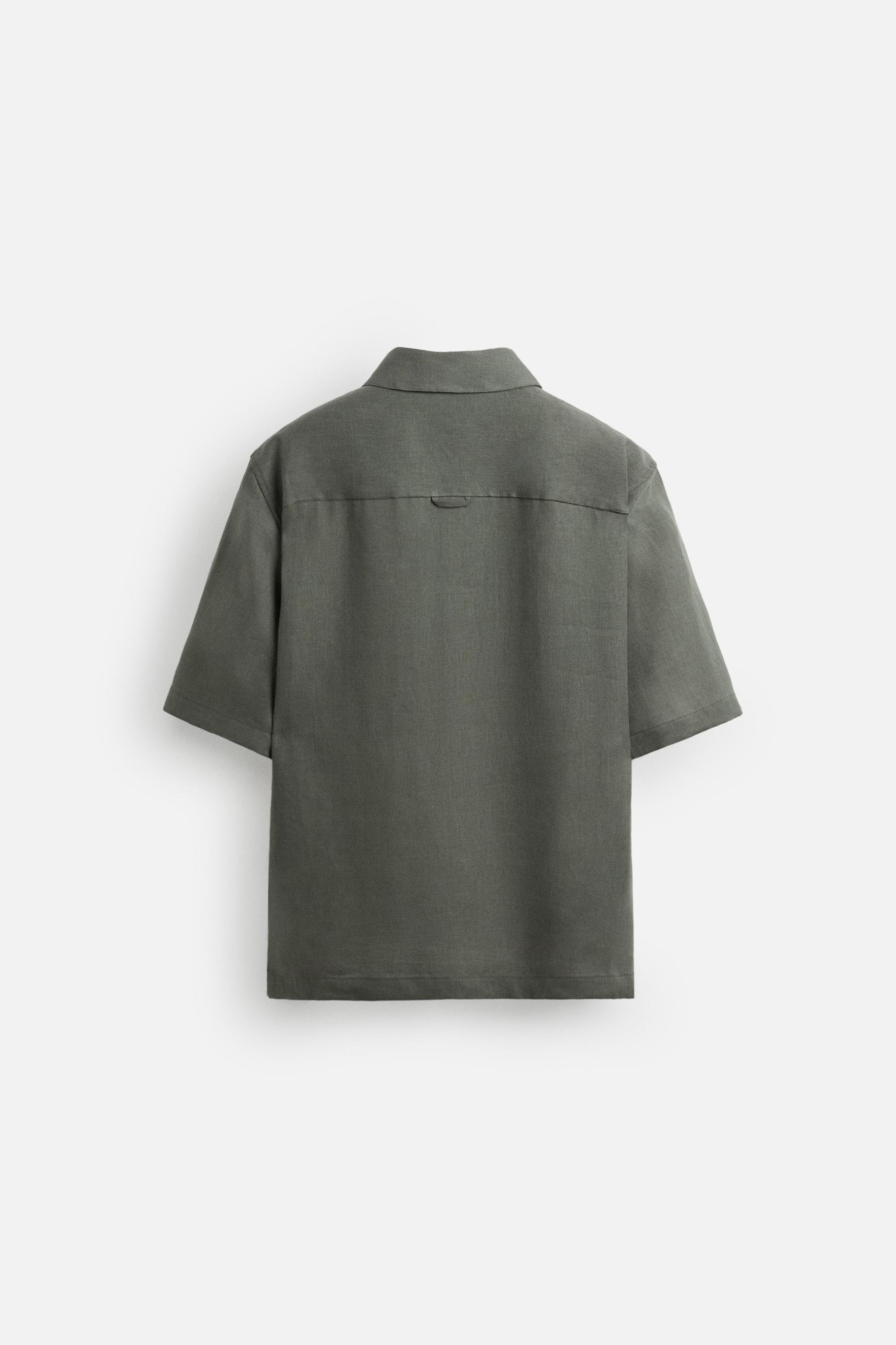 100% LINEN RELAXED FIT SHIRT